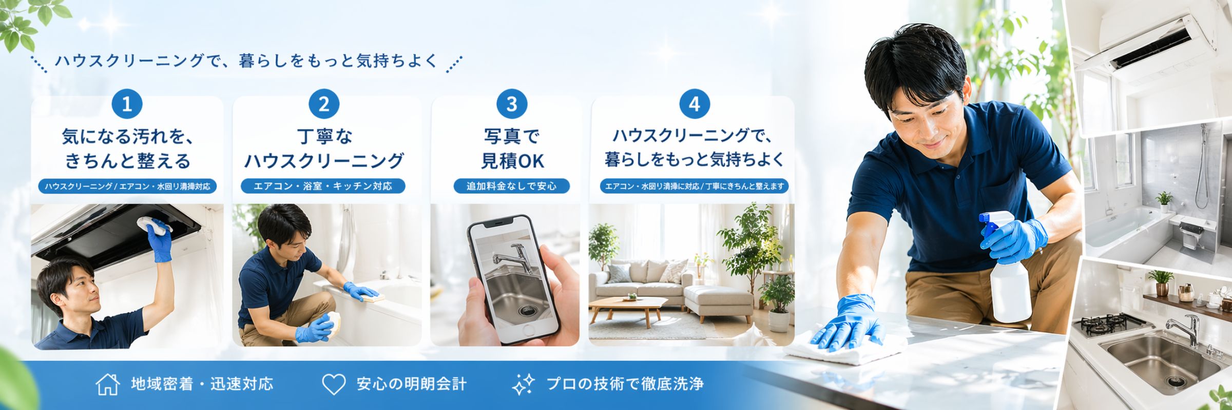 戸田市のハウスクリーニング