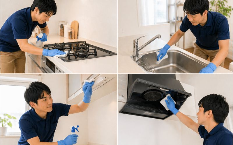 キッチン清掃のイメージ